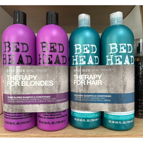 [ XẢ KHO CHÍNH HÃNG 750ML*2 ] bộ sản phẩm dầu gội và dầu xả Bed Head by TIGI với kích thước lớn (750ml)*2 chai