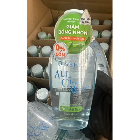 [ XẢ KHO HSD 11 / 2026 ] nước tẩy trang all clear water da dầu mụn 230ml