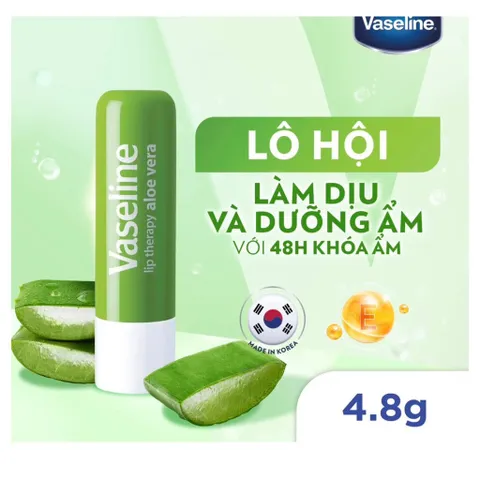 [ DATE 05.2026 ] Son Dưỡng Môi Dạng Thỏi Vaseline Lip Therapy 4.8g HƯƠNG LÔ HỘI