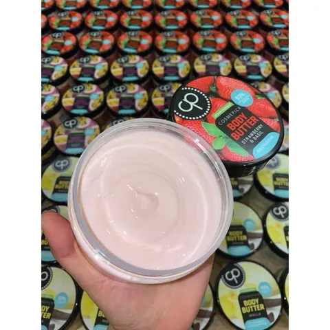 Bơ dưỡng ẩm Cosmepick Body Butter là dòng dưỡng thể thuần chay cấp ẩm sâu cho da rất khô 250ml