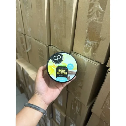 Bơ dưỡng ẩm Cosmepick Body Butter là dòng dưỡng thể thuần chay cấp ẩm sâu cho da rất khô 250ml