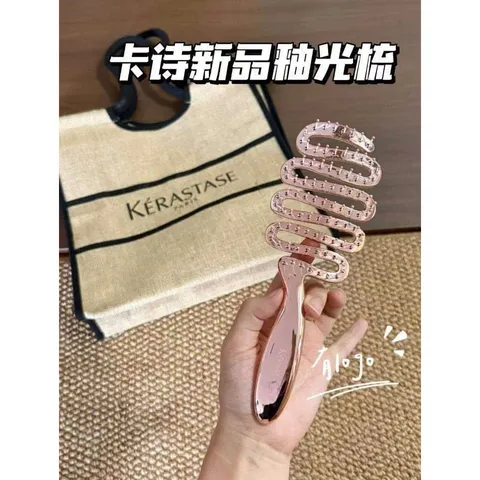 lược với thiết kế răng lược uốn lượn hình chữ S độc đáo giúp nâng chân tóc và tạo độ phồng tự nhiên gỡ rối giảm rụng