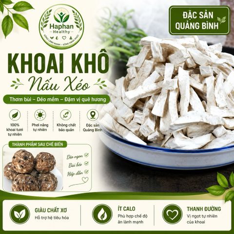 Khoai lang khô nấu xéo Quảng Bình oganic 1kg