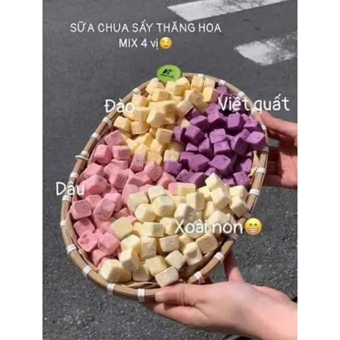 Sữa chua sấy thăng hoa Giảm Cân Đẹp Da Detox Cơ thể