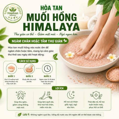 ( Hàng chính hãng) Muối Hồng Himalaya organic Himas chứa 84 khoáng chất , 500g