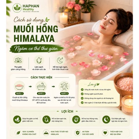 ( Hàng chính hãng) Muối Hồng Himalaya organic Himas chứa 84 khoáng chất , 500g