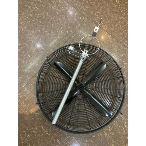 combo(3món)lồng,cánh,thân quay cho quạt công nghiệp trục 12mm đường kính lồng 80cm không mô tơ