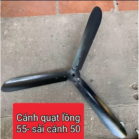 cánh quạt công nghiệp trục 12mm lắp cho động cơ mô tơ máy giặt