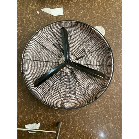 bộ lồng cánh quạt công nghiệp đường kính lồng 55cm cánh kích thước 50cm lỗ trục 12mm