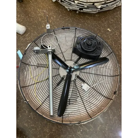combo(5món)lồng,cánh,thân,chiết áp,ốp cho quạt công nghiệp lỗ trục 12m không mô tơ đường kính lồng 70cm sải cánh 65cm