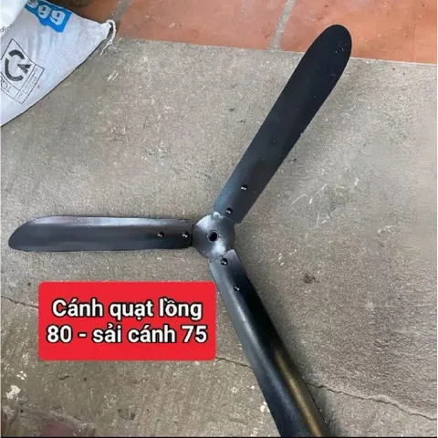 cánh quạt công nghiệp trục 12mm lắp cho động cơ mô tơ máy giặt