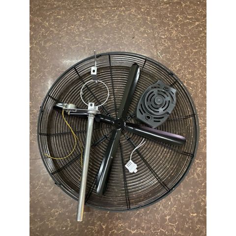 combo(5món) lồng,cánh,thân quay,ốp,chiết áp cho quạt công nghiệp đường kính lồng 80cm trục 12mm không mô tơ