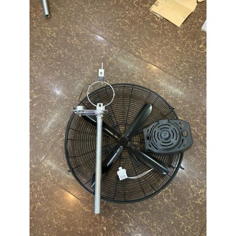 combo (5món)lồng,cánh ,thân quay,ốp ,chiết áp cho quạt công nghiệp trục 12mm đường kính lồng 55cm không mô tơ