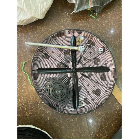 combo(4món)lồng,cánh,thân,ốp cho quạt công nghiệp trục 12mm đường kính lồng 70cm không mô tơ