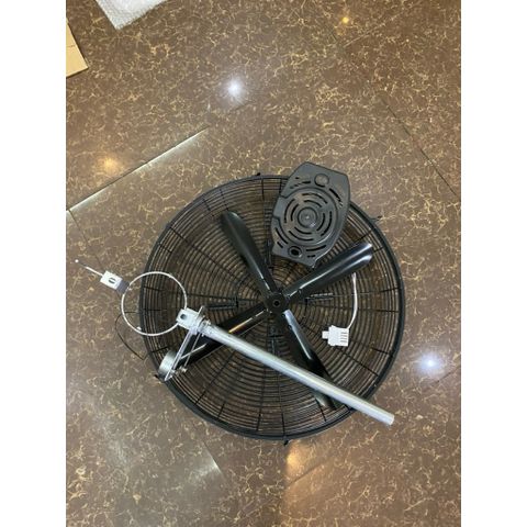 combo (5món)lồng,cánh ,thân quay,ốp ,chiết áp cho quạt công nghiệp trục 12mm đường kính lồng 55cm không mô tơ