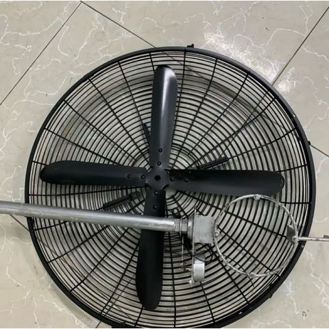 combo 3 món ( lồng,cánh ,thân quay  ) cho quạt công nghiệp lỗ trục 12mm đường kính lồng 70cm không mô tơ