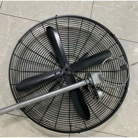 combo 3 món ( lồng,cánh ,thân quay  ) cho quạt công nghiệp lỗ trục 12mm đường kính lồng 70cm không mô tơ