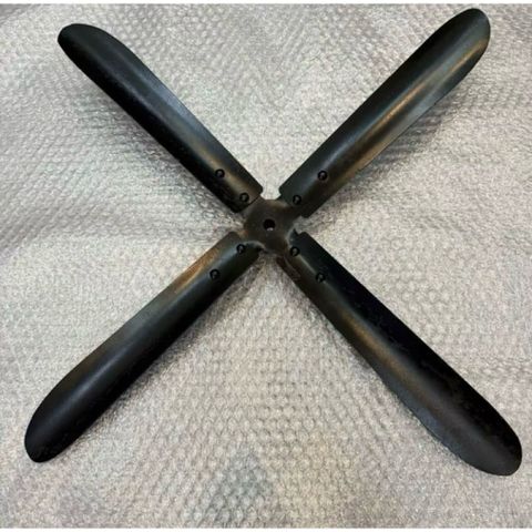 cánh quạt công nghiệp kích thước 50-65-75cm  lỗ trục 12mm -4lá