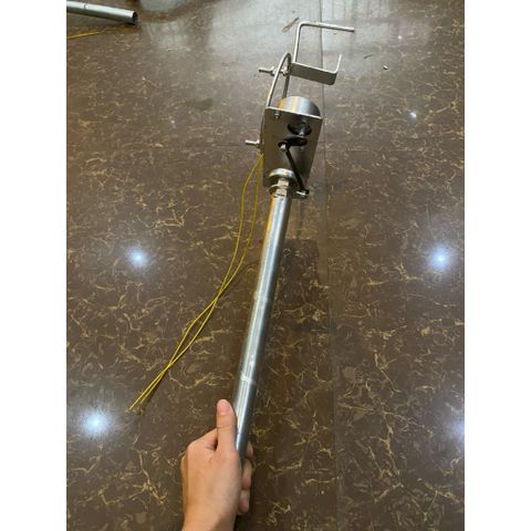 thân quay tút năng có giá đỡ mô tơ cho quạt công nghiệp