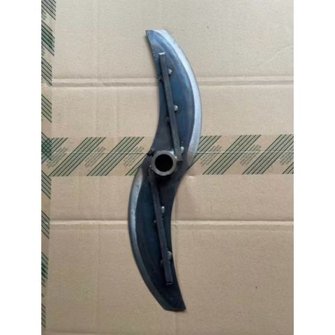 dao lưỡi liền nguyên khối dày 3,5li của máy băm chuối chất liệu lm từ thép nhíp xe siêu sắc bén