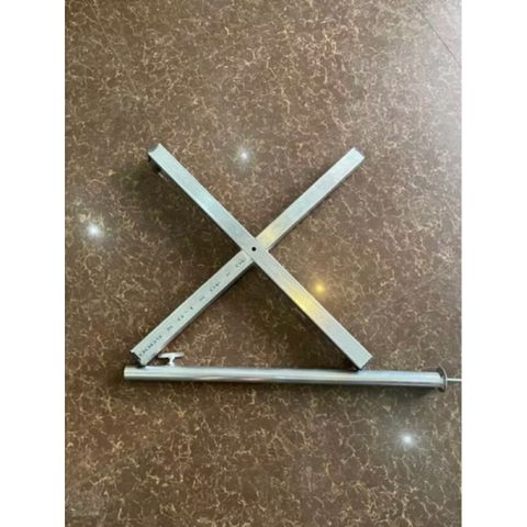 chân hộp vuông 4 càng siêu bền vững ống 34 cho quạt công nghiệp