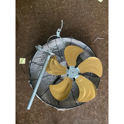 combo(lồng,cánh vàng,thân quay) lắp cho quạt công nghiệp chế đường kính lồng 55cm trục 12m kích thước cánh 50cm