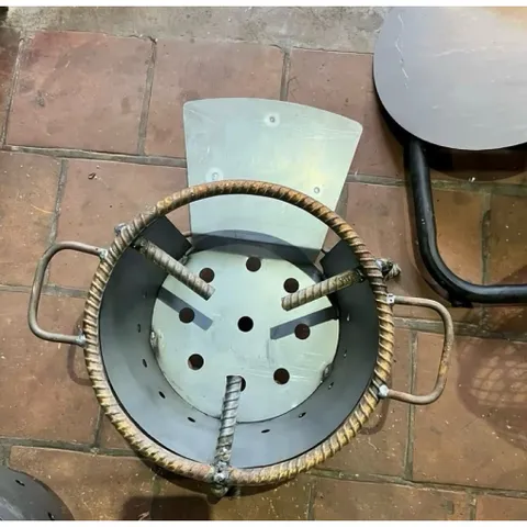 bếp củi không khói bếp củi đa năng size 35cm được làm từ thép xoắn xây dựng độ bền cao