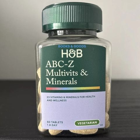 KHÔNG THUẦN CHAY - HSD [ 06/2027] - Viên uống bổ sung vitamin tổng hợp  Holland & Barrett 60 Viên