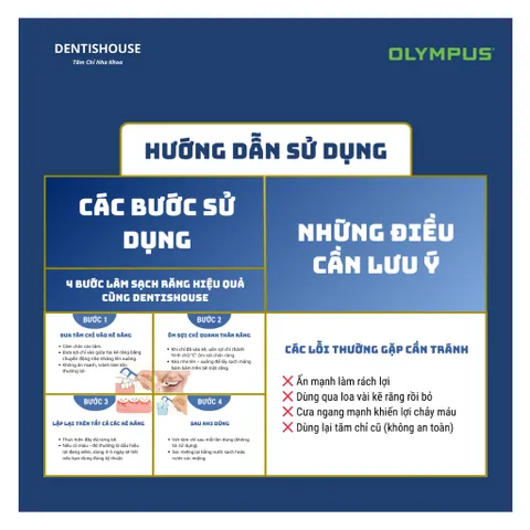 [CHÍNH HÃNG] Tăm chỉ nha khoa OLYMPUS 12 hộp 600PCS -Tăm chỉ nha khoa vệ sinh răng miệng chất lượng cao