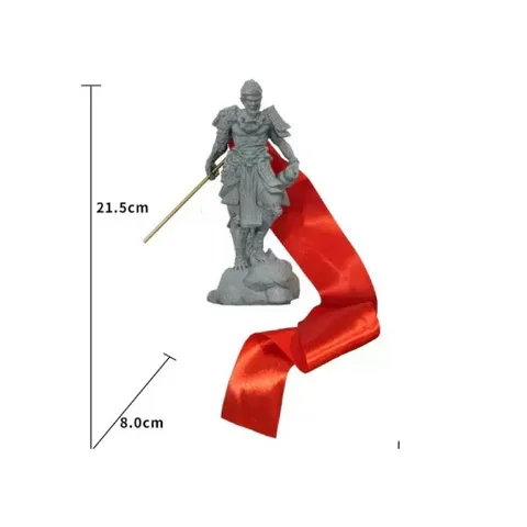 Tượng wukong - Tôn ngộ không đá sa thạch trang trí tiểu cảnh,bể cá… cao 21,5cm
