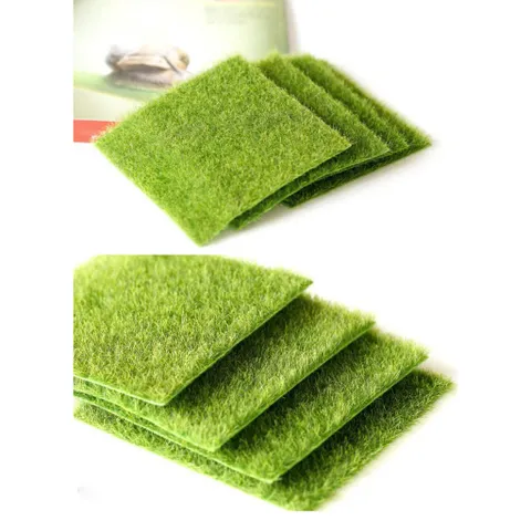 🌱 Thảm cỏ giả mini trang trí tiểu cảnh – Cỏ nhân tạo mô phỏng tự nhiên