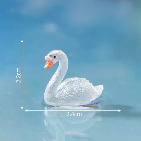 🦢 Combo 2 THIÊN NGA MINI TRANG TRÍ TIỂU CẢNH – NHỰA CAO CẤP | KÍCH THƯỚC 2 x 2.3CM