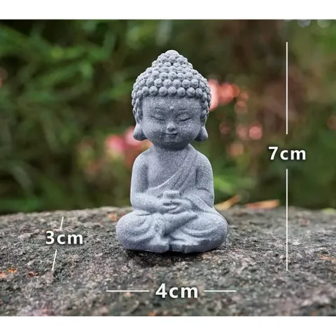 🙏 Bộ Tượng Mini Địa Tạng Vương Bồ Tát – Phật Tổ – Quan Âm | Decor Thiền Tĩnh Thanh Nhã 🙏 bằng đá sa thạch