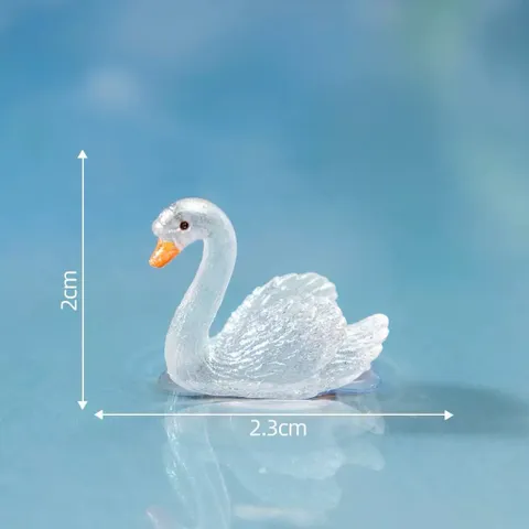 🦢 Combo 2 THIÊN NGA MINI TRANG TRÍ TIỂU CẢNH – NHỰA CAO CẤP | KÍCH THƯỚC 2 x 2.3CM