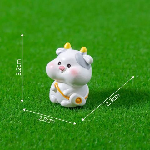 12 con giáp mini cute bằng nhựa kích thước khoảng 3.5cm -deco phòng, ô tô