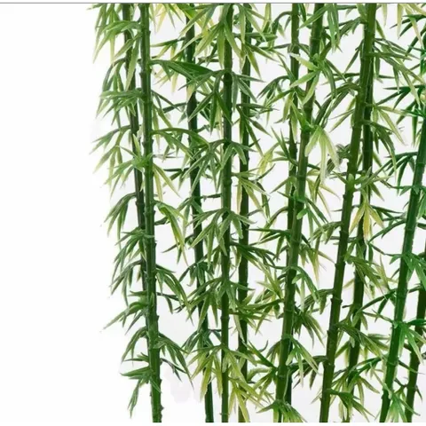Combo  4 Cây tre nhỏ bằng nhựa trang trí tiểu cảnh,bể cá kích thước cao 7-15cm