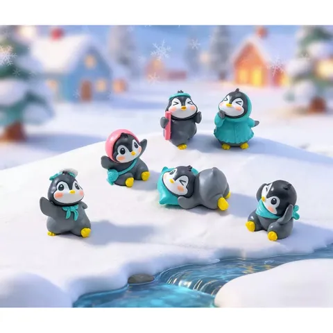 🐧 Set Chim Cánh Cụt Mini Decor – Trang Trí Tiểu Cảnh Cực Xinh 🐧