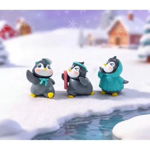 🐧 Set Chim Cánh Cụt Mini Decor – Trang Trí Tiểu Cảnh Cực Xinh 🐧