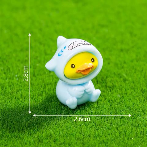 🐥 Set Mô Hình Vịt Mini Cosplay Siêu Cute – Trang Trí Bàn Học, Tiểu Cảnh, Terrarium