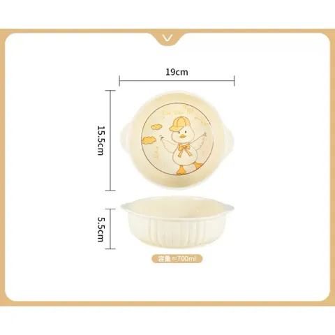 BỘ BÁT ĐĨA VỊT CON NGỘ NGHĨNH