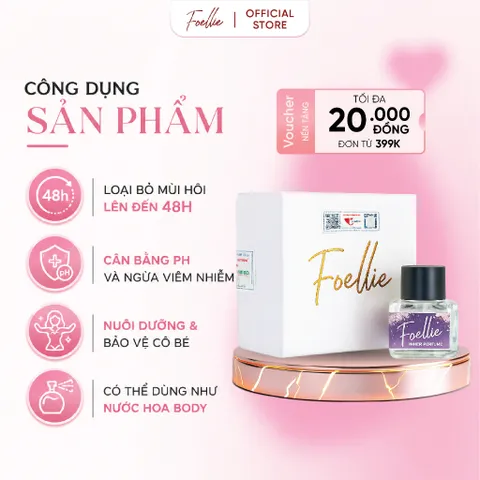 Nước Hoa Vùng Kín Cao Cấp Hàn Quốc Foellie Inner Perfume Eau De Cherry Blossom 5ml
