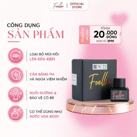 Nước Hoa Vùng Kín Foellie Eau De Bijou 5ml Inner Perfume Hàn Quốc Lưu Hương Dịu Nhẹ Quyến Rũ