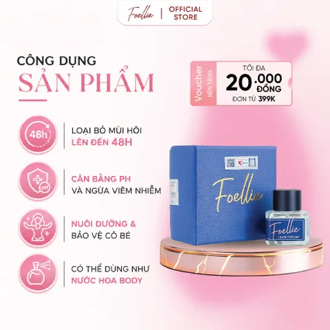 Nước Hoa Vùng Kín Foellie Eau De Vogue 5ml Hương Sang Trọng - Hương thơm tươi mát
