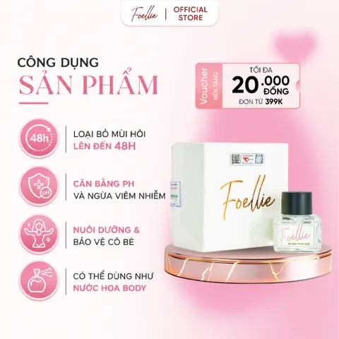 Nước hoa vùng kín Foellie Eau De BonBon Inner Perfume 5ml - Nước Hoa Vùng Kín Lưu Hương Dài Lâu