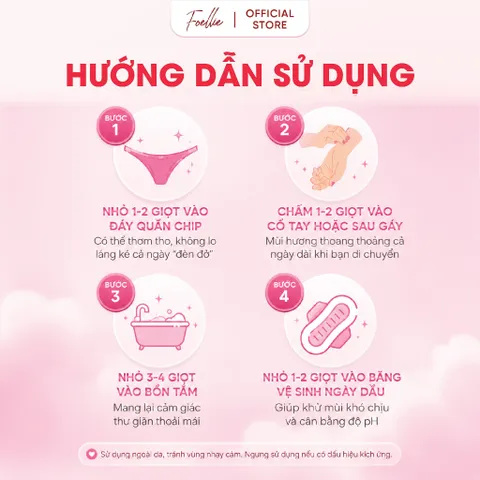 Nước Hoa Vùng Kín Foellie Eau De Tuileries Chính Hãng Lưu Hương Lâu - Hương hoa hồng thanh lịch