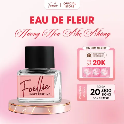 Nước Hoa Vùng Kín hương thơm sang trọng Foellie 5ml Chính Hãng Hàn Quốc | 13 Mùi Hương Cao Cấp, Lưu Hương Lâu