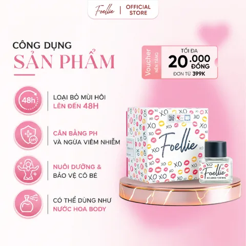Nước Hoa Vùng Kín Foellie Eau De Miel Chính Hãng Lưu Hương Trái Cây