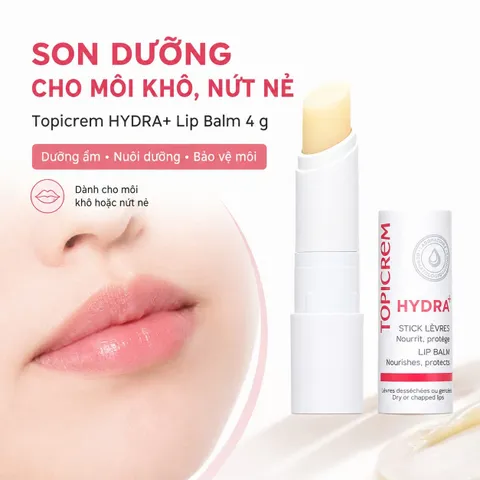 Topicrem Ultra Hydratant Stick Lèvres Son Dưỡng Môi Dưỡng Ẩm Phục Hồi Môi Khô Nứt Nẻ
