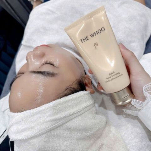 SỮA RỬA MẶT WHOO VÀNG – MẪU MỚI tuýp #100ml