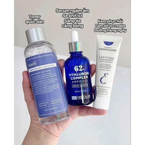 Bộ chăm sóc da mặt đẹp mịn màng căng bóng